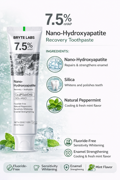 Hydroxyapatite Remineralizing Toothpaste
