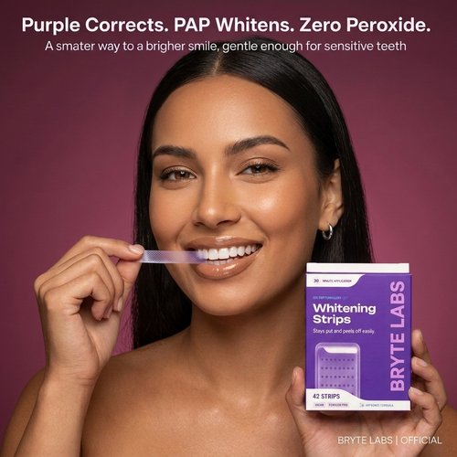 V34 Purple Whitening Strips