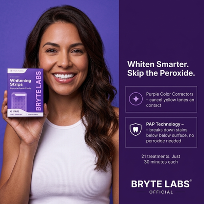 V34 Purple Whitening Strips
